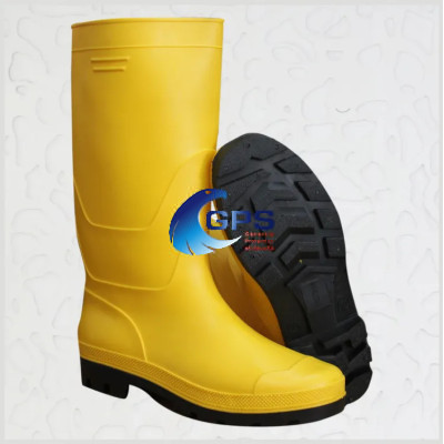 BOTTE DE SECURITE PVC JAUNE