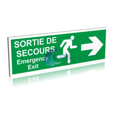 Panneau Sortie Secours