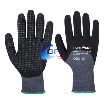 Gant dermiflex Ultra Plus Gris/Noir