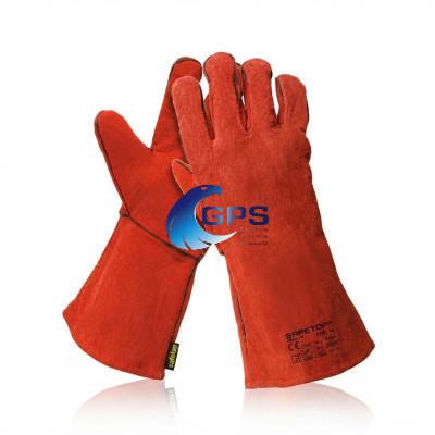 Gant de soudage rouge ESSEN 35 cm
