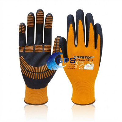 Gant en nitrile FIT-O-LITE STRINGS avec rayures sur la paume