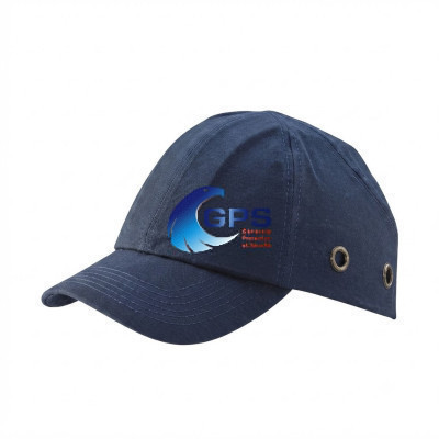 Casquette de protection en coton sportif, bleu marine EN812