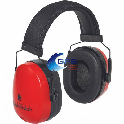 Casque antibruit rouge FF EMS GS-01-002