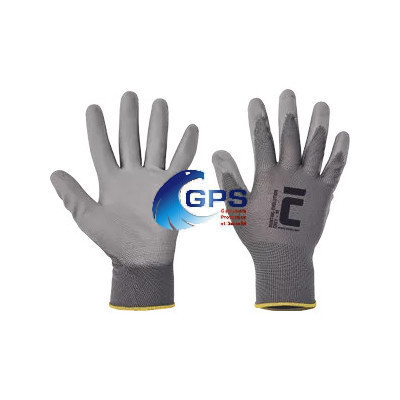Gants BUNTING EVOLUTION GRIS PU - gants sans couture trempés